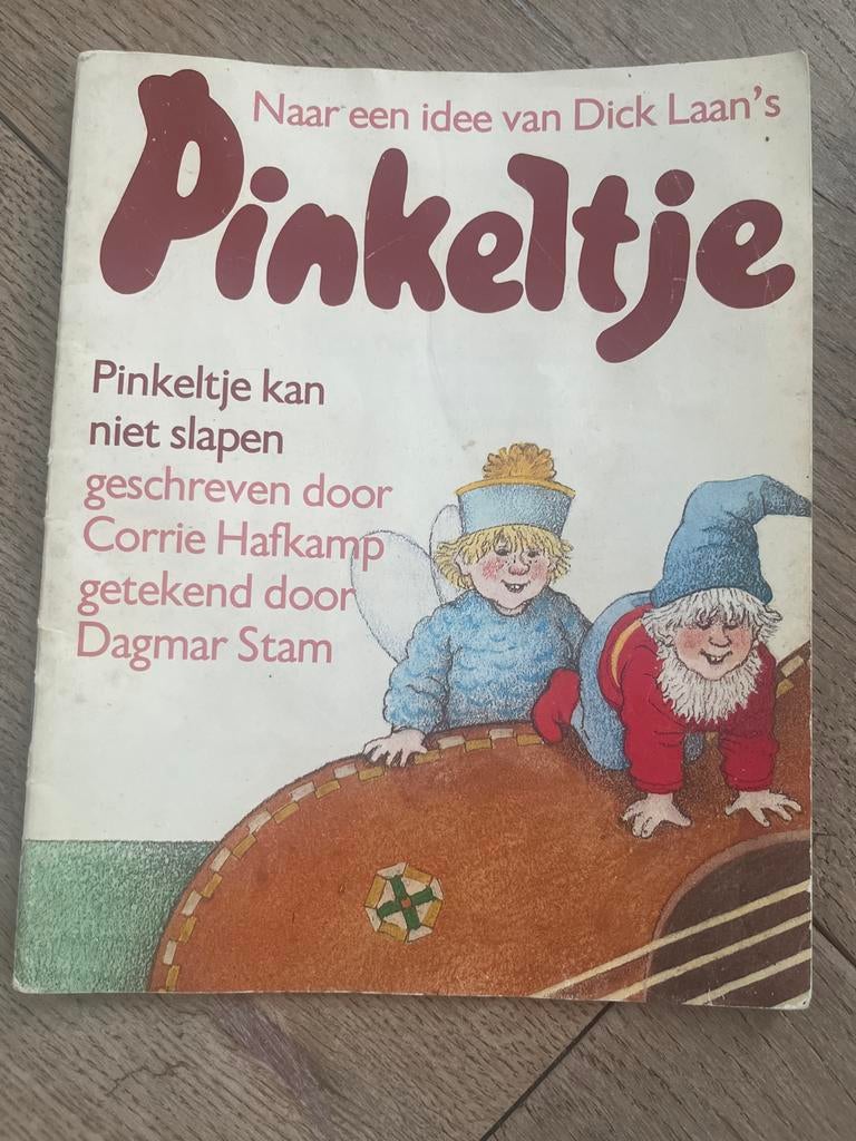 Pinkeltje kan niet slapen - Corrie Hafkamp & Dagmar Stam, Ophalen of Verzenden, Gelezen, Prentenboek