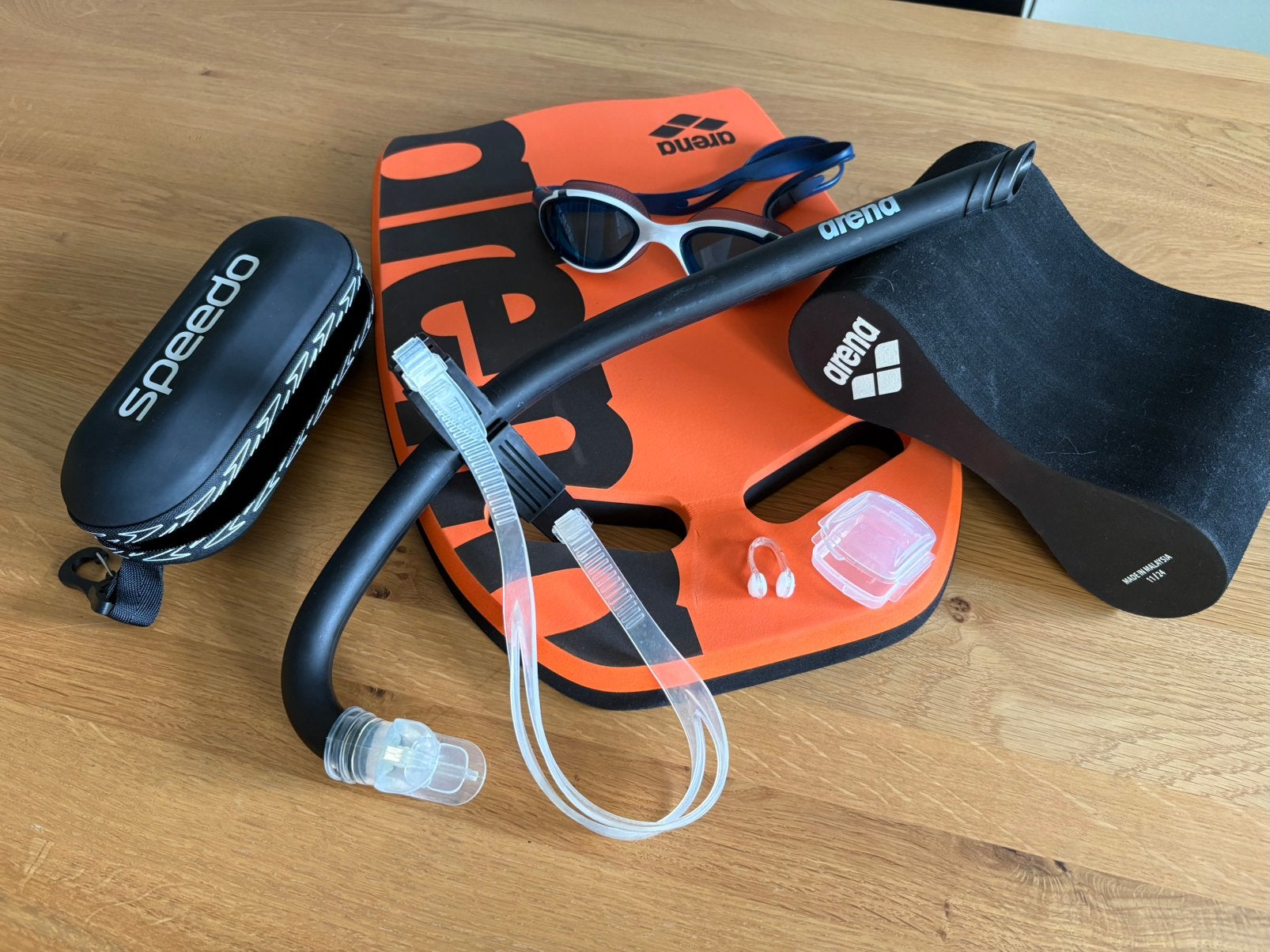 Complete zwemtrainingsset – Arena & Speedo, Sport en Fitness, Ophalen, Gebruikt