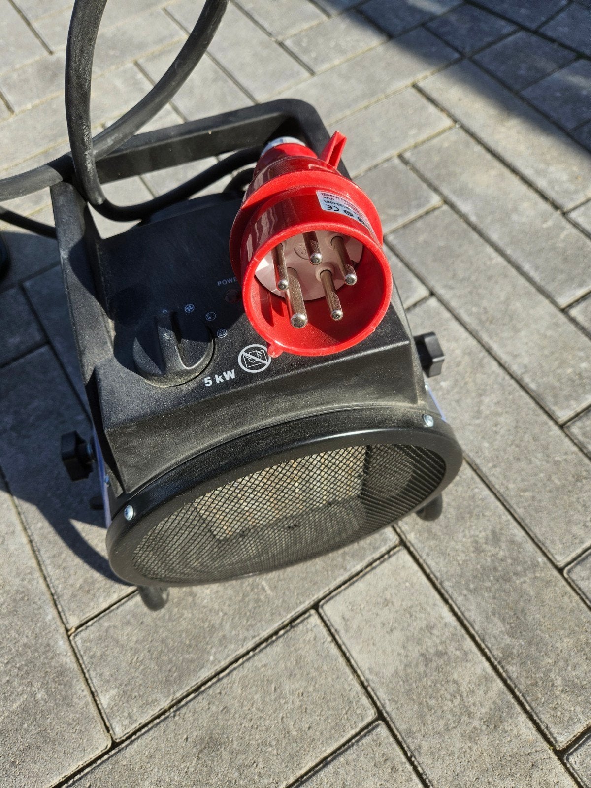2x Hyundai 3-fasen keramische kachel 5kW, Doe-het-zelf en Verbouw, Verwarming en Radiatoren, Ophalen of Verzenden, Gebruikt