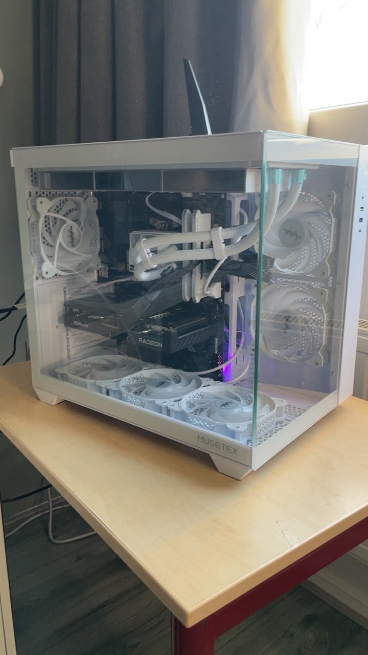 Krachtige GAME PC | Ryzen 7 5800X | RX 9060 XT 16GB | 32G, 32 GB, Ophalen of Verzenden, Zo goed als nieuw, AMD Ryzen 7