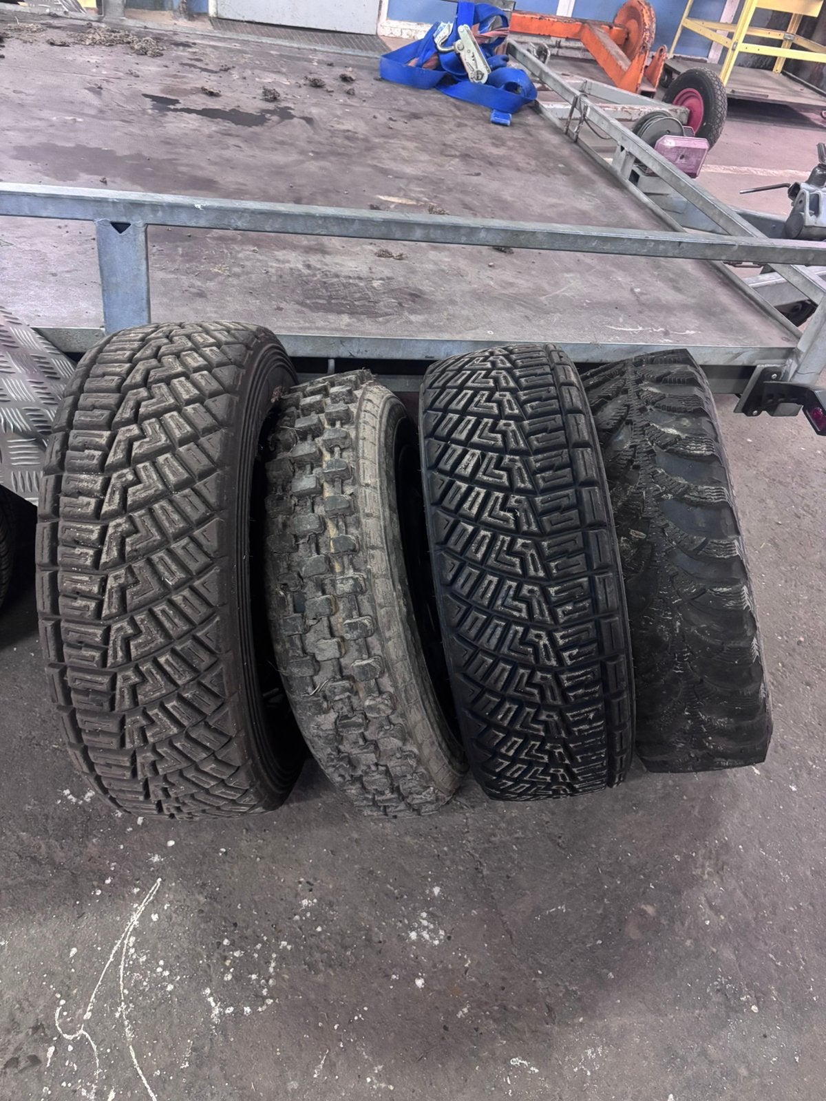 Autocross/rally banden, Auto diversen, Autosport-onderdelen, Ophalen of Verzenden, Gebruikt