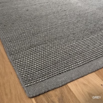 Nieuw Vloerkleed tapijt carpet wol grijs 140x200, 100 tot 150 cm, Wilms, Ophalen of Verzenden, Grijs