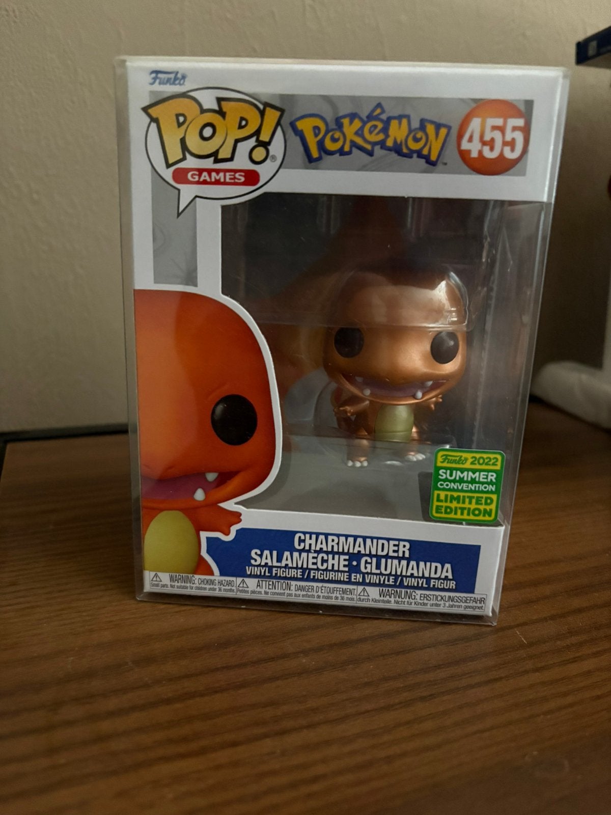 Funko Pop charmander Metallic Limited Edition, Ophalen of Verzenden, Nieuw