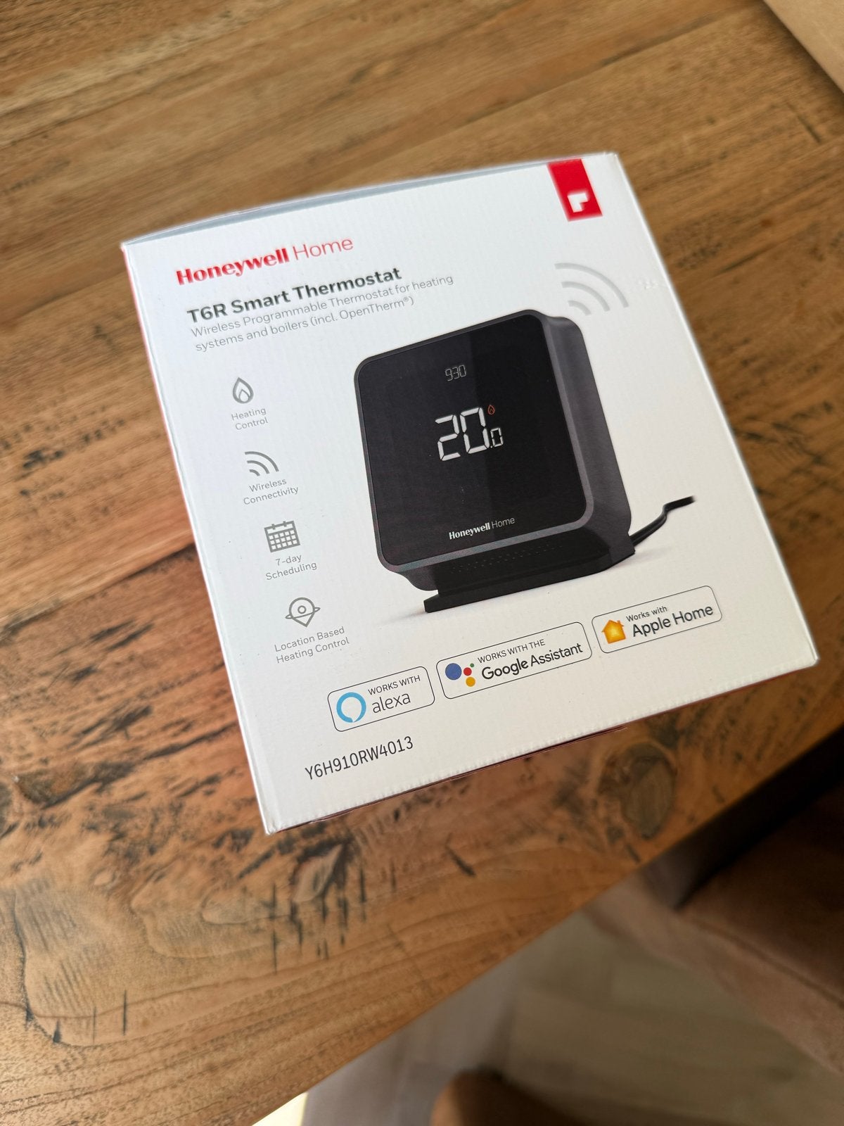 Honeywell Home T6R Smart Thermostaat - Zo goed als nieuw, Ophalen of Verzenden, Slimme thermostaat, Zo goed als nieuw