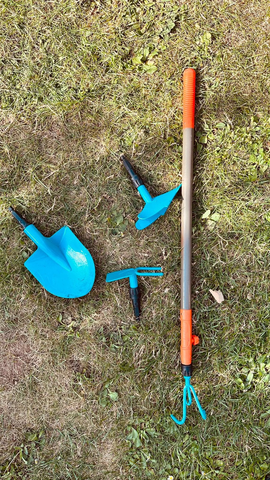 Gardena kinder tuin gereedschap, Ophalen, Zo goed als nieuw