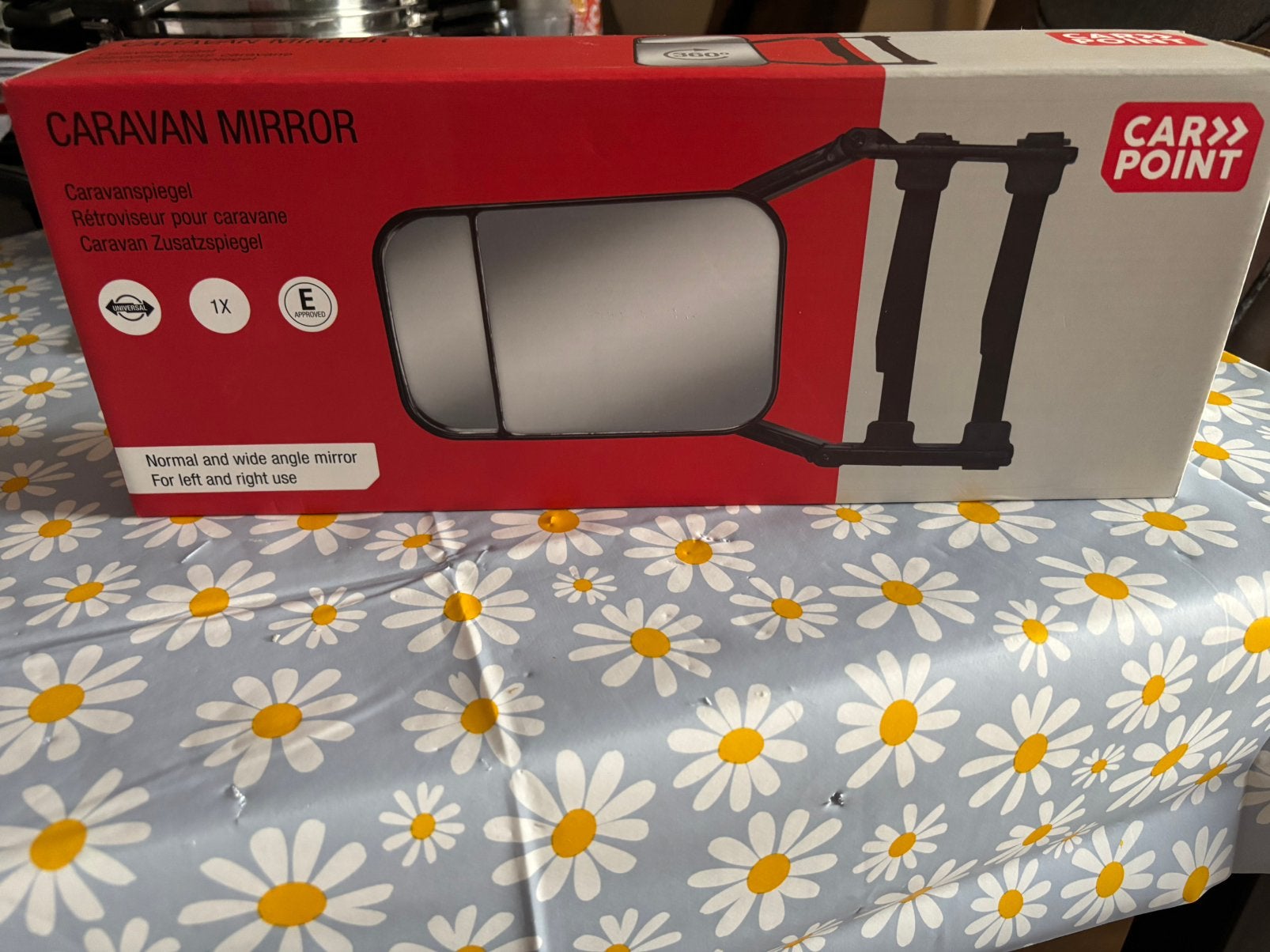 Te Koop spiegel verlenger 1 stuk, Caravans en Kamperen, Ophalen, Zo goed als nieuw