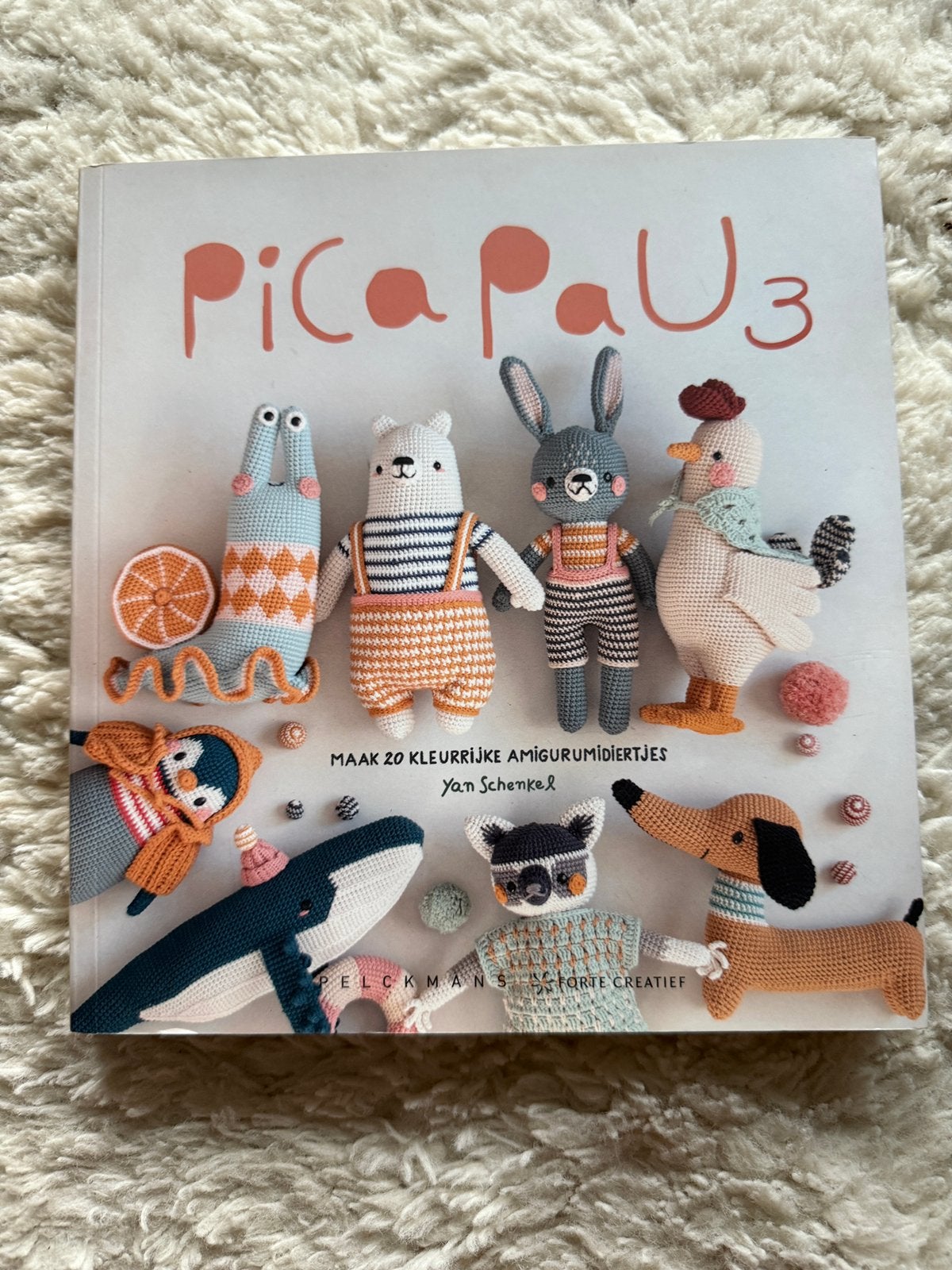 Pica pau 3 haakpatronen crochet pattern amigurumi, Hobby en Vrije tijd, Ophalen of Verzenden, Zo goed als nieuw, Breien, Patroon of Boek