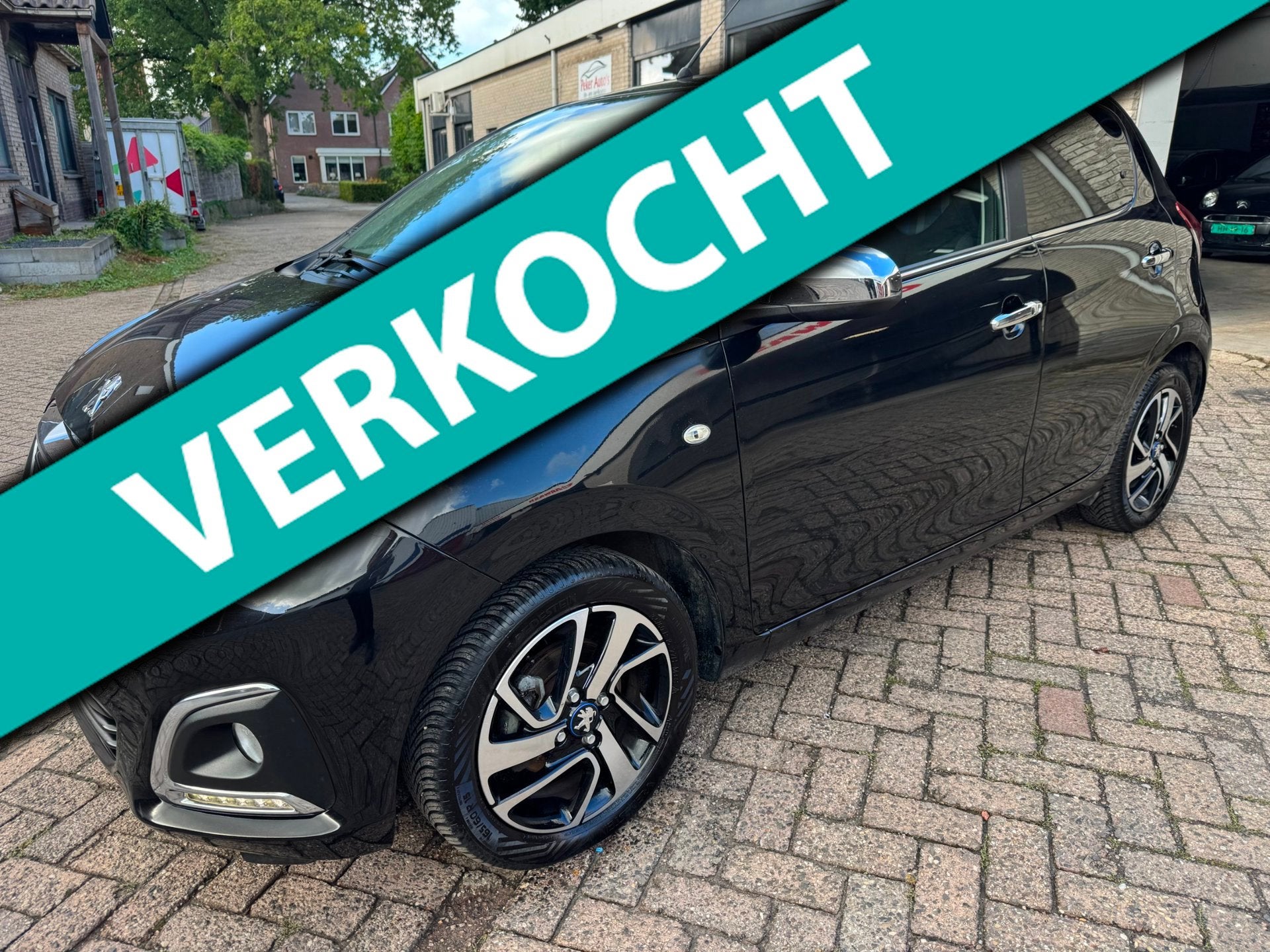 Peugeot 108 1.0 e-VTi Allure BOMVOLLEORG 44586 KM NAP VOLLED, Voorwielaandrijving, Gebruikt, Euro 6, 4 stoelen