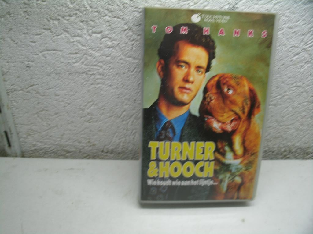 vhs 151b turner en hooch wie houdt wie aan het lijntje, Alle leeftijden, Ophalen of Verzenden, Gebruikt