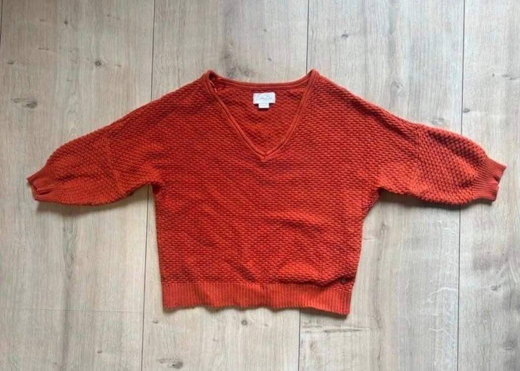 Cotton Club trui - Maat: XS, Kleding | Dames, Oranje, Ophalen of Verzenden, Zo goed als nieuw, Maat 34 (XS) of kleiner