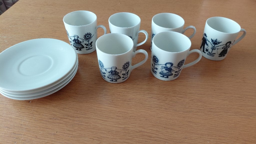 Servies porselein klederdracht Seltman Weiden Bavaria, Ophalen