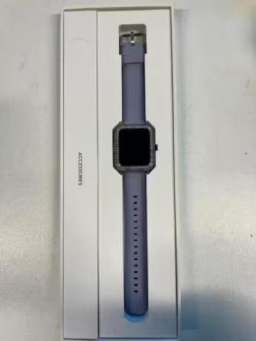 NIEUW! I68 dames smartwatch lila wit zilverwaterproof €11,99, Ophalen of Verzenden, Nieuw, Wit, Android