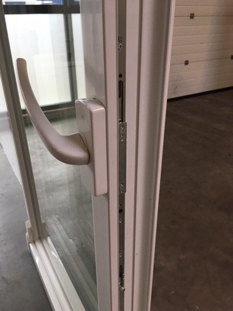 Kunststof kiep schuifpui 200 x 215 RAL 9016, Niet ingevuld, Kunststof, Niet ingevuld, Nieuw