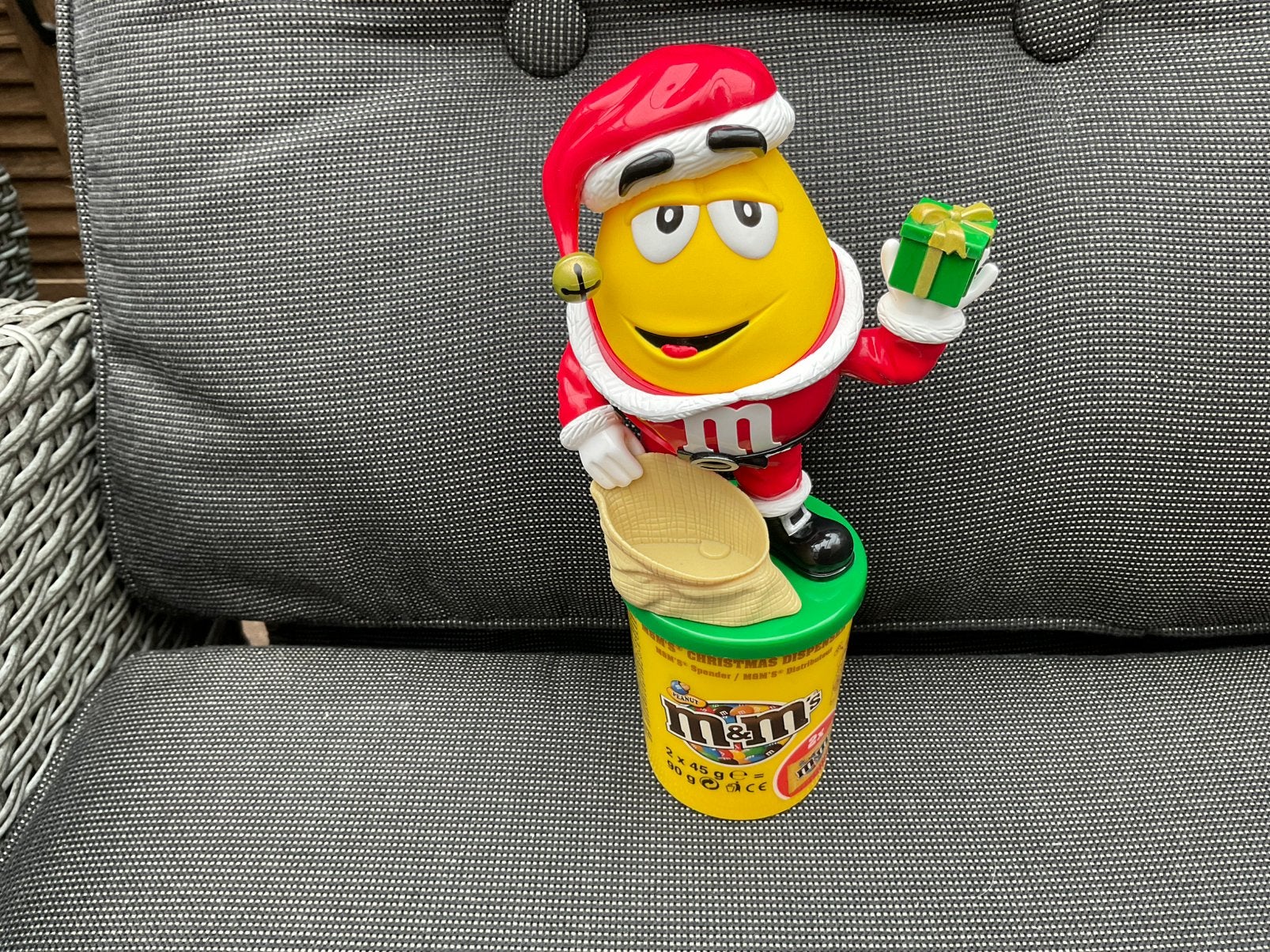Nieuwe zgan MenM of M&M snoepjes dispenser, werkt, Verzamelen, Merken en Reclamevoorwerpen, Ophalen, Nieuw, Gebruiksvoorwerp