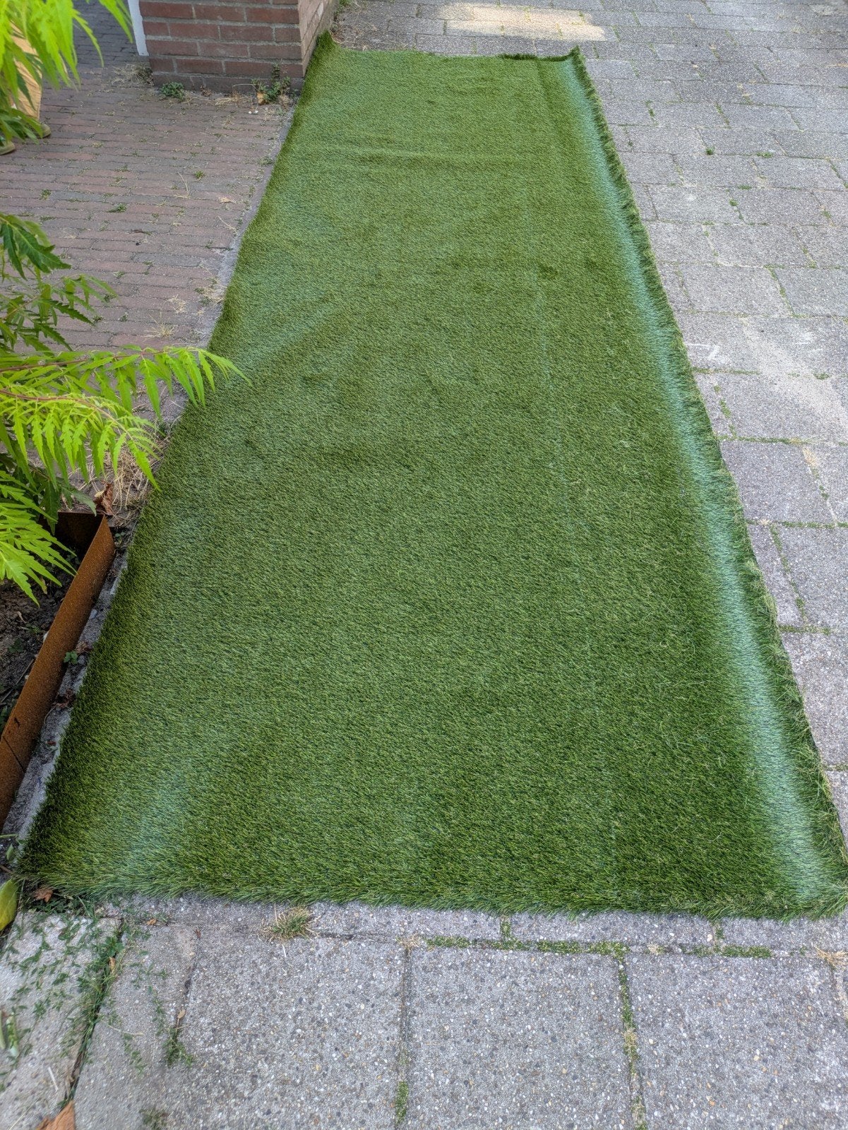 kunstgras nieuw 1,25*4m mosdraad, Ophalen, Nieuw, 20 m² of meer