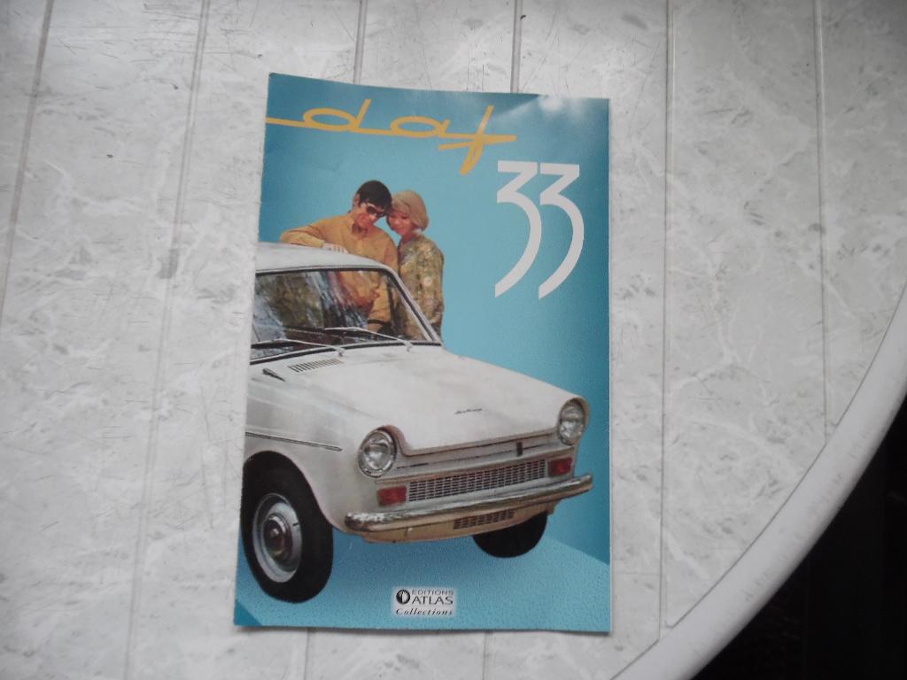 folder van een DAF 33 van Atlas , is in  nieuwstaat, Ophalen of Verzenden, Nieuw, Auto, Overige merken