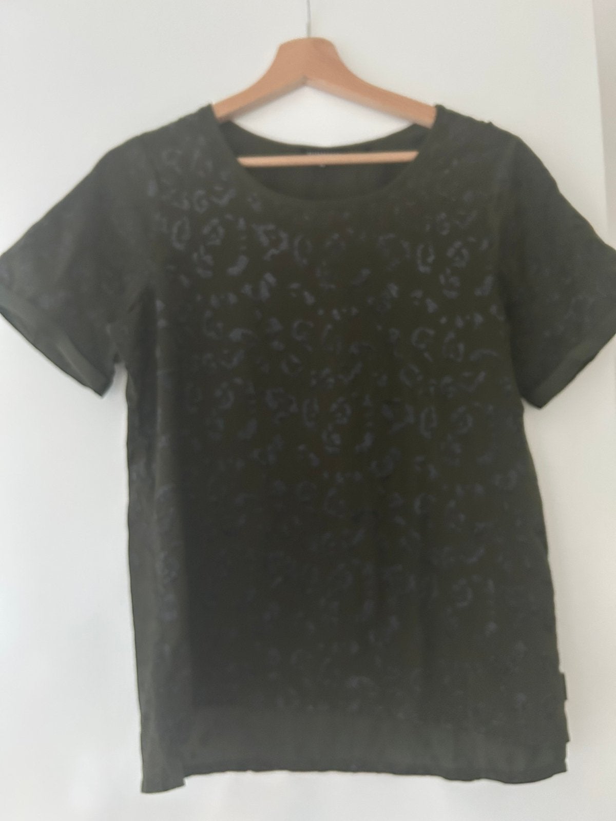 Zwart/groen shirtje van Silvercreek - maat 34, Ophalen of Verzenden, Korte mouw, Maat 34 (XS) of kleiner, Gedragen