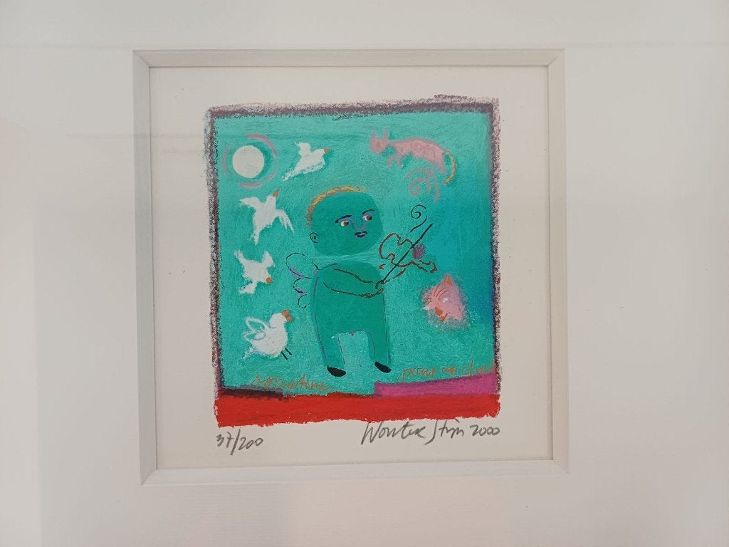 Schilderij Wouter Stips - 937/200, Ophalen of Verzenden