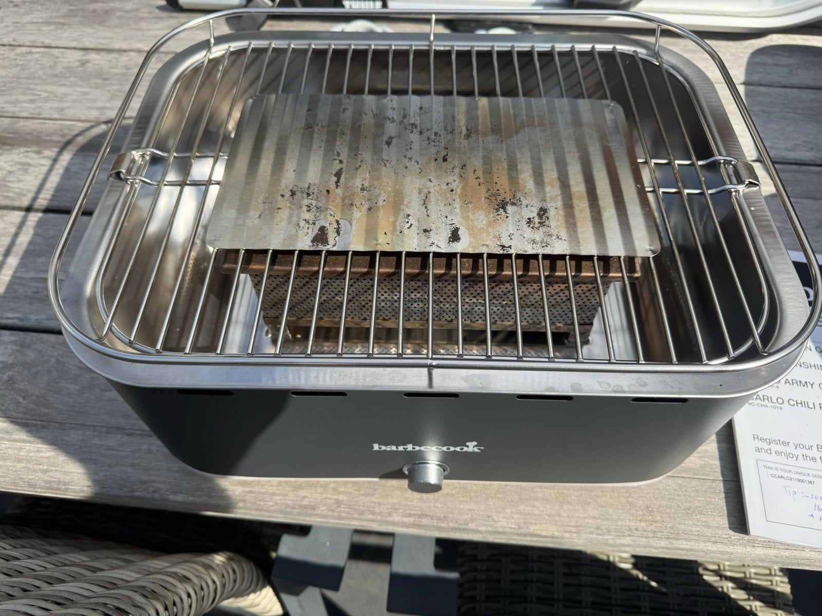 Barbecook Carlo Urban Grey BBQ - Zo goed als nieuw, Ophalen of Verzenden, Zo goed als nieuw