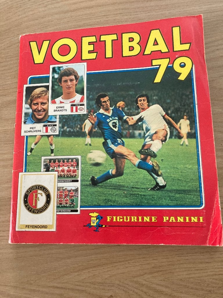 Panini Voetbal 79 compleet, Ophalen of Verzenden, Gebruikt, Overige binnenlandse clubs, Poster, Plaatje of Sticker