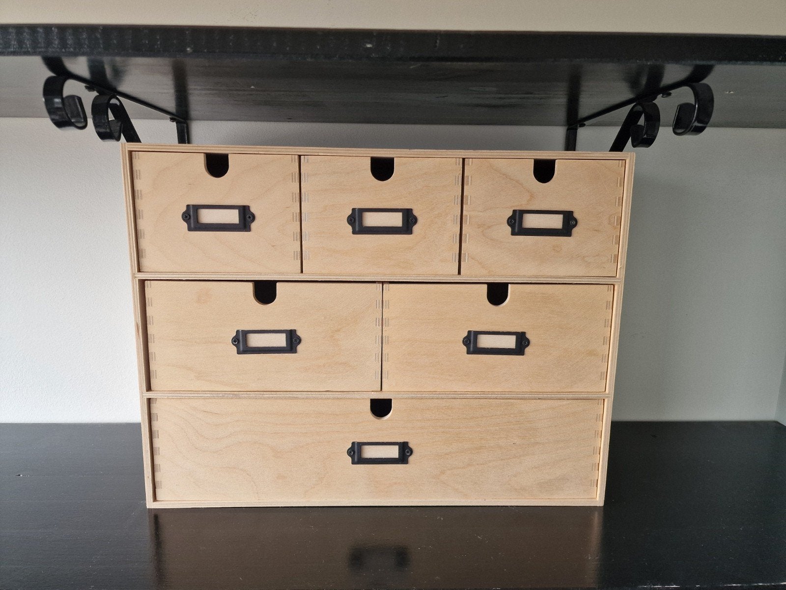 2x ladekastje Moppe IKEA met metalen labelhouders, Huis en Inrichting, Kasten | Ladekasten, Ophalen, Minder dan 50 cm, Zo goed als nieuw