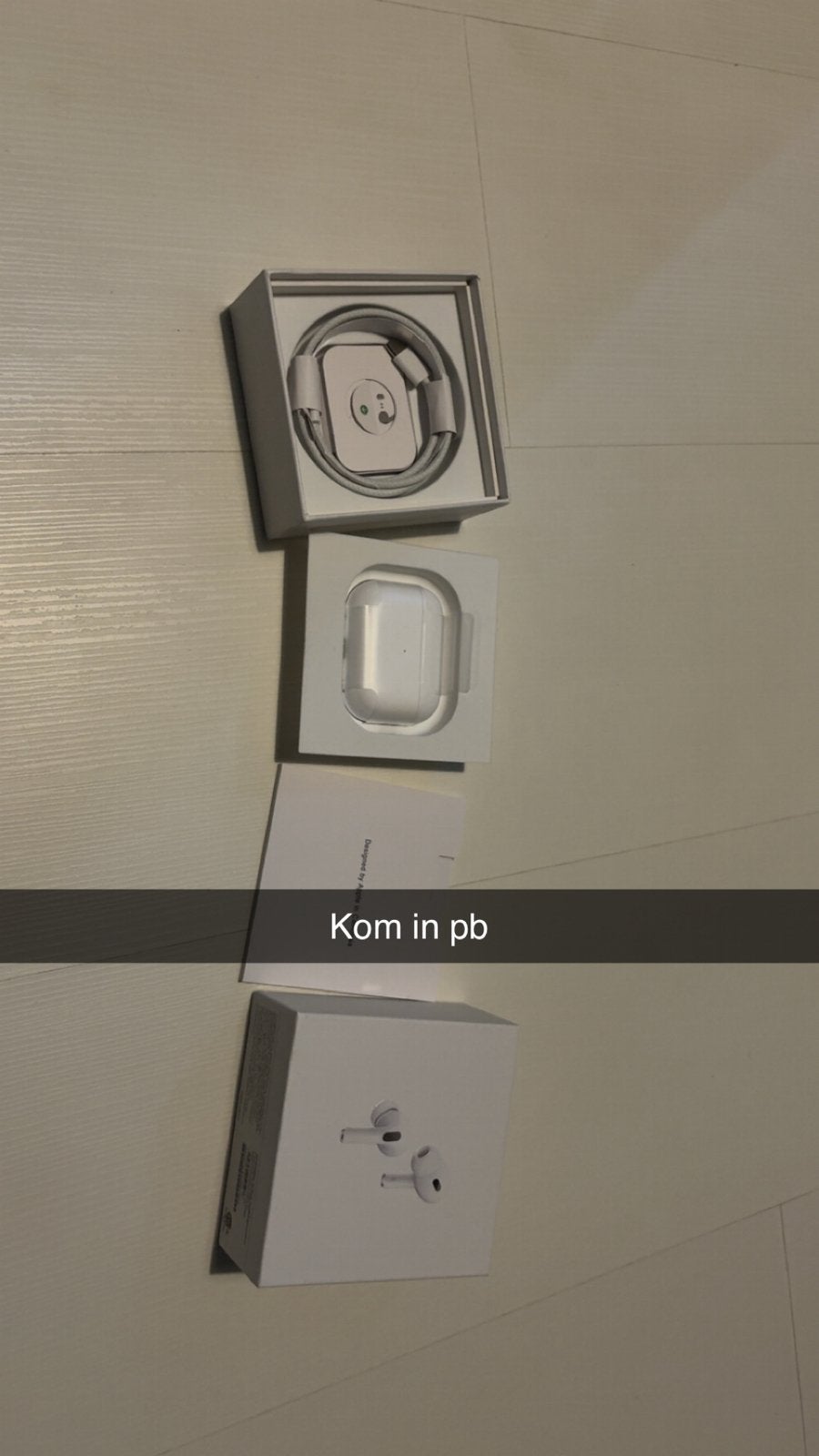 Ongebruikte Apple AirPods Pro 2 met alle toebehoren, In-ear, Bluetooth, Nieuw, Ophalen of Verzenden