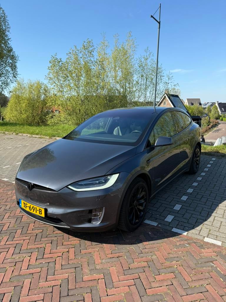 Tesla Model X 75D 7-p | Autopilot | Trekhaak | Garantie, Automaat, Model X, 124 €/maand, 7 stoelen