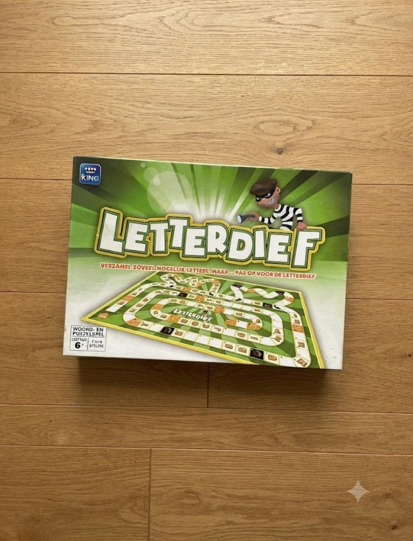 Letterdief - Woord- en puzzelspel van King, Hobby en Vrije tijd, Ophalen, Gebruikt