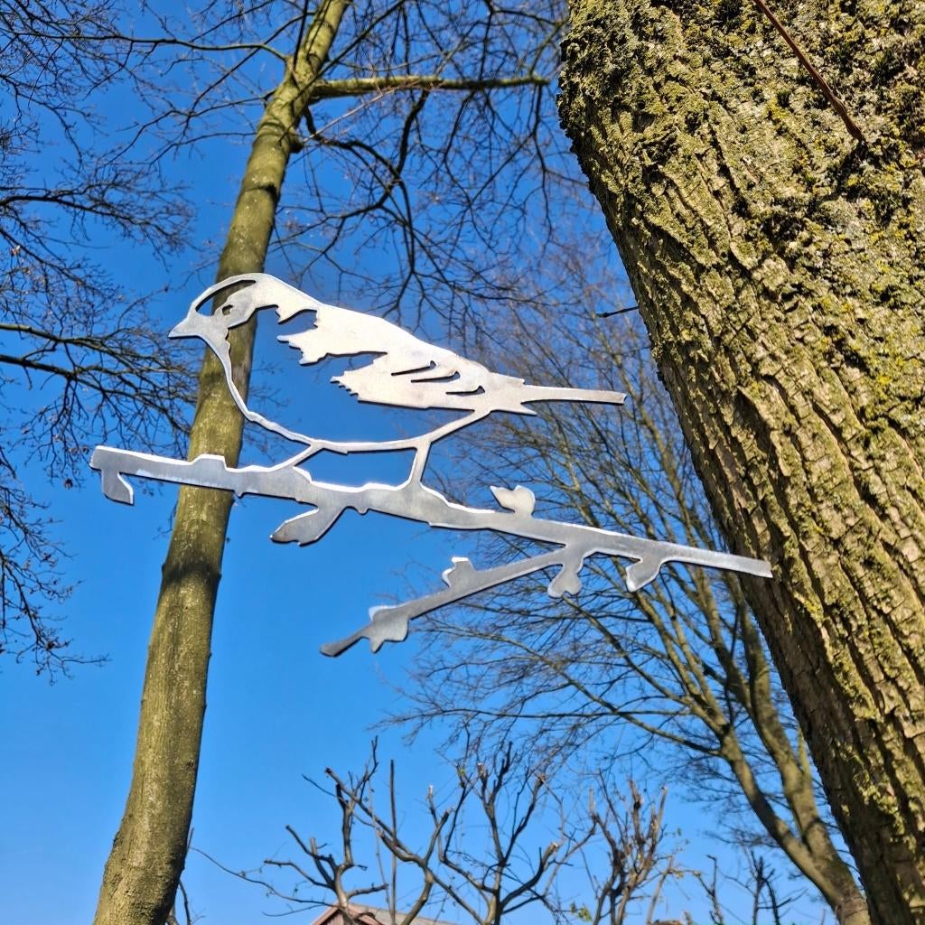 Cortenstaal Huismus - Boomprikker, Info@hundecoratie.nl, Ophalen of Verzenden, Hun Decoratie, Nieuw