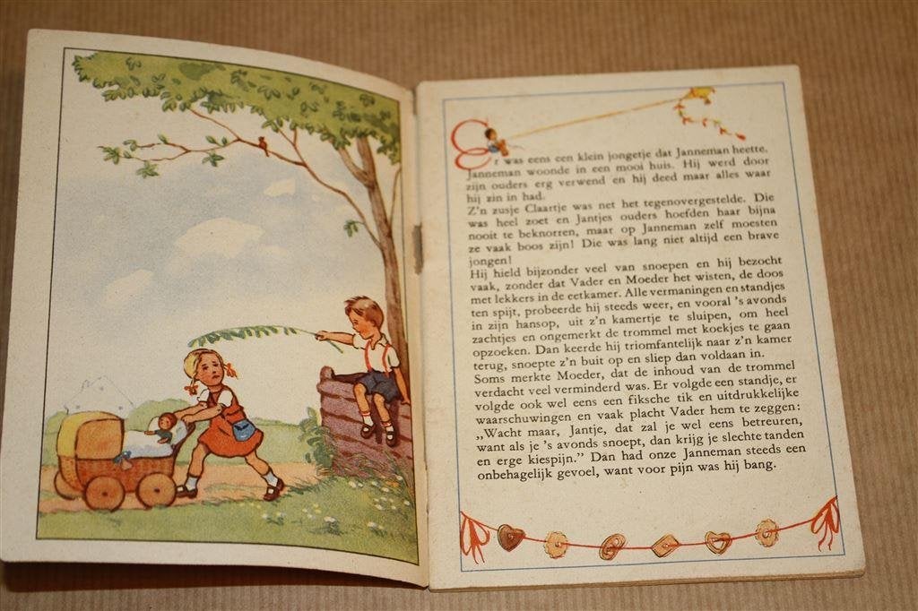 Nachtelijk bezoek bij Janneman. [Sprookje over tanden], Boeken, Ophalen of Verzenden, Gelezen