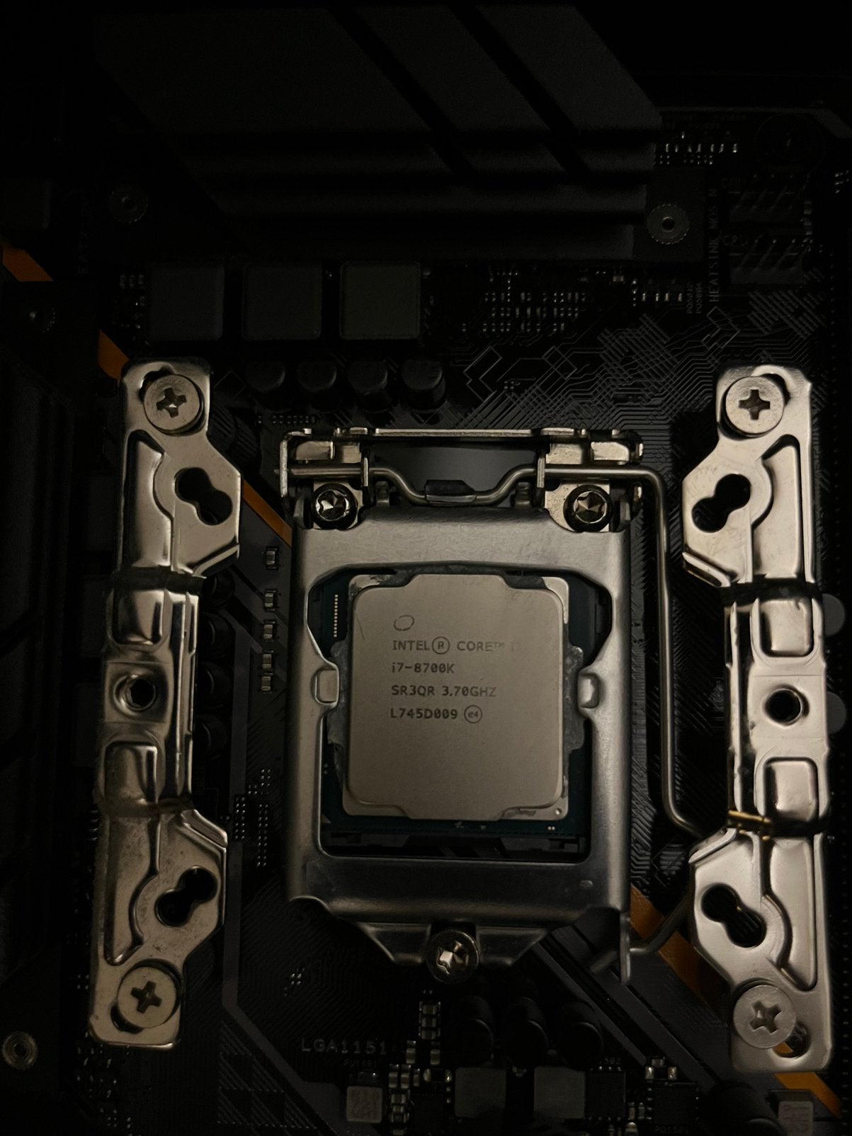 Intel core i7 8700k, Ophalen of Verzenden, Zo goed als nieuw, 3 tot 4 Ghz