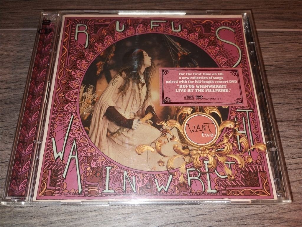 Rufus Wainwright - Want Two [CD + DVD], Ophalen of Verzenden, Zo goed als nieuw