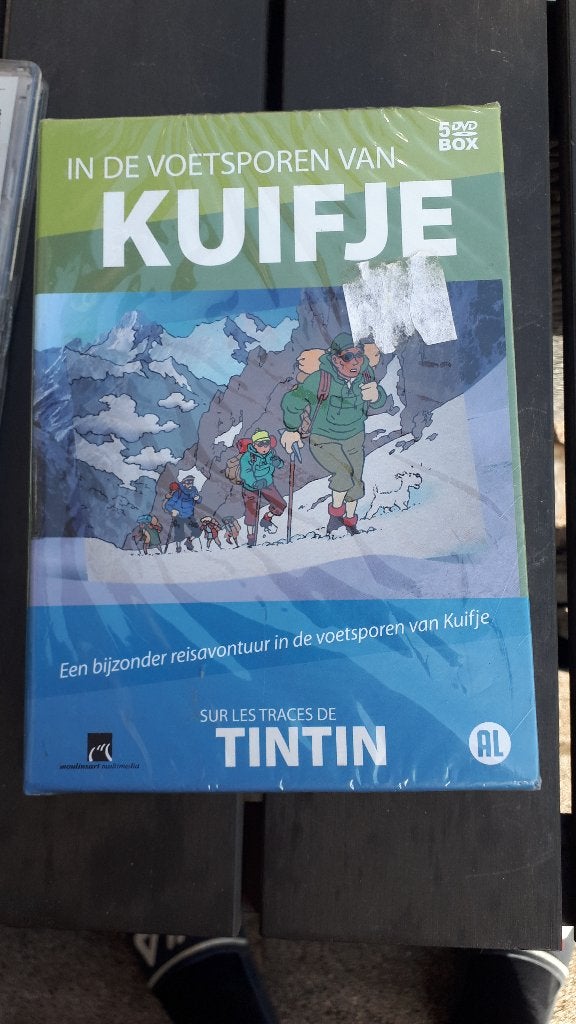 Nieuw Geseald Ontdek de wereld van Kuifje 5-DVD boxset, Ophalen, Alle leeftijden, Nederlands, Nederlands