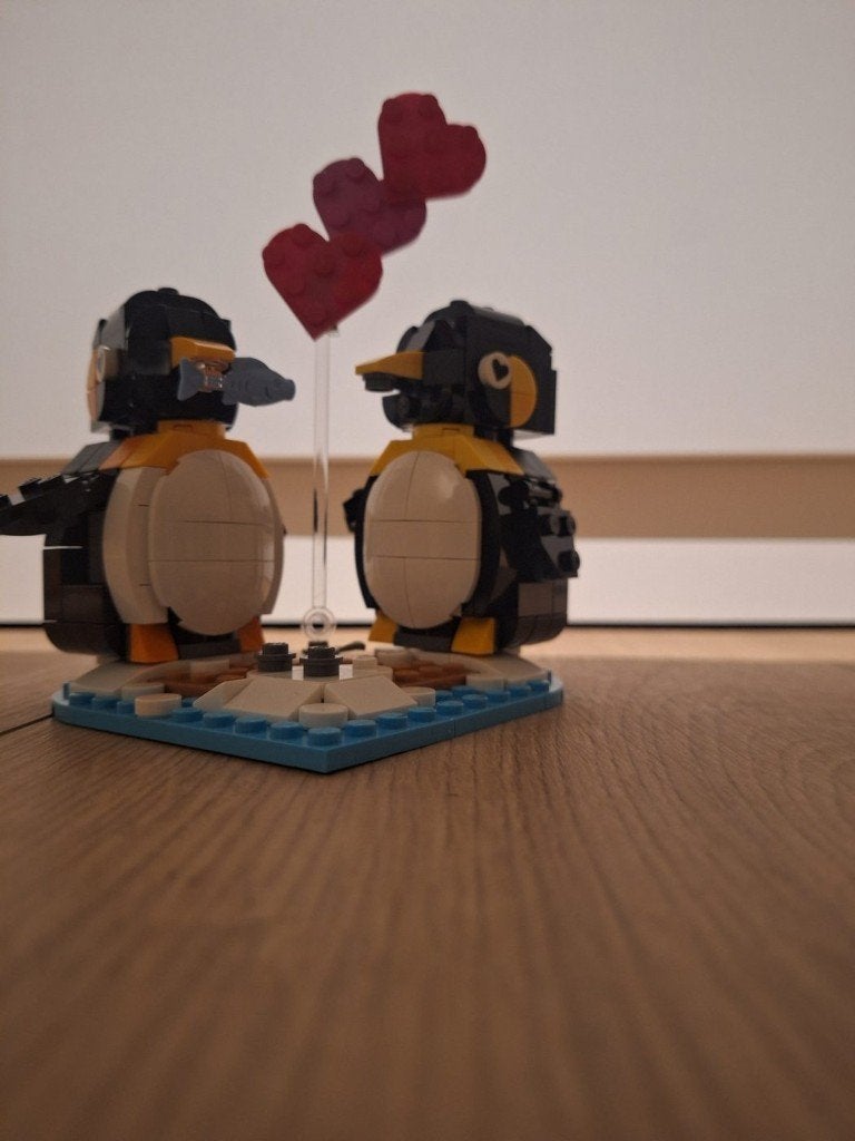 LEGO 40886 Penguins in Love Valentijnspinguïns, Kinderen en Baby's, Overige thema's, Lego, Ophalen of Verzenden, Zo goed als nieuw