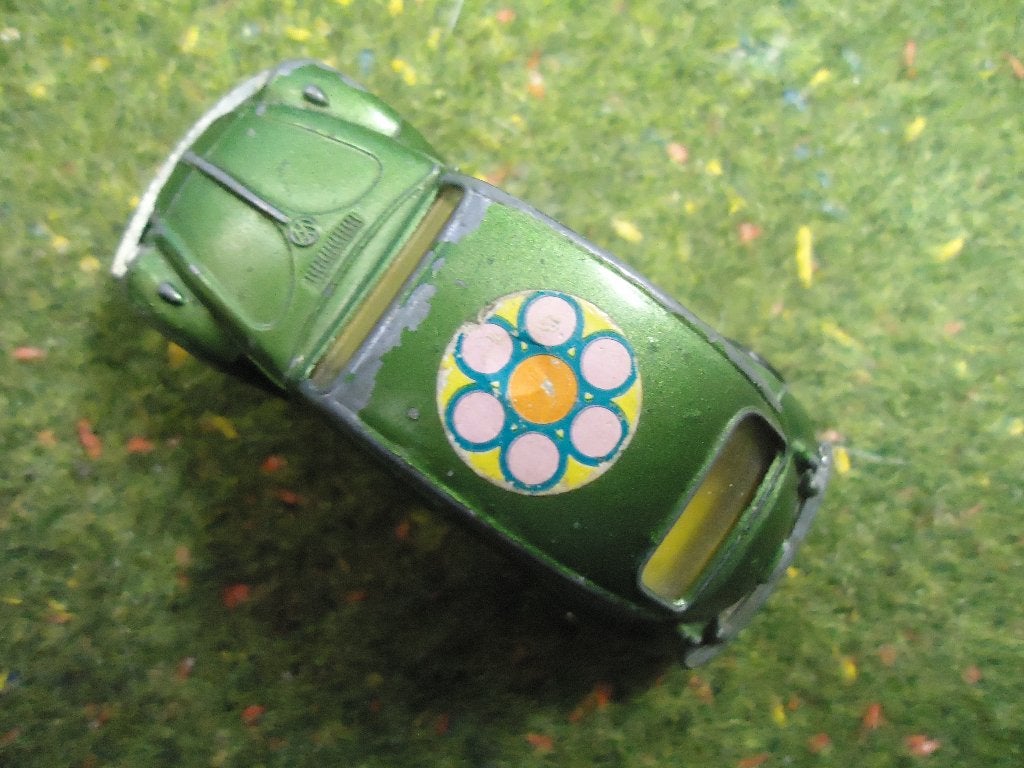 1:64 Volkswagen 1300 Kever - Corgi Juniors Whizzwheels 17c, Hobby en Vrije tijd, Ophalen of Verzenden, Gebruikt, Auto