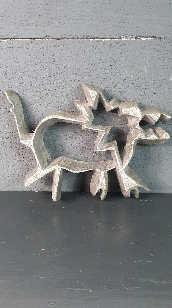 Aluminium onderzetter Hond groot, Teun Kees Design. 7A11, Tweedehands verkoop, Tweedehands verkoop, Gebruikt, Ophalen of Verzenden