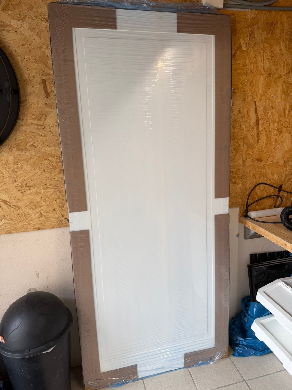 NIEUW Skantrae Sco 15651 wit rechtsdraaiend 930 mm x 2115 mm, Ophalen, 80 tot 100 cm, Binnendeur, Nieuw