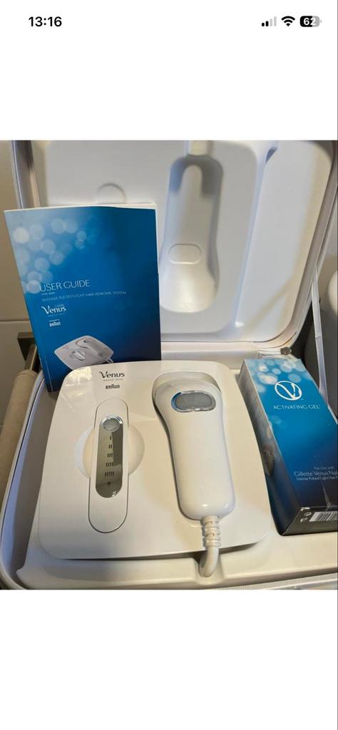 Braun Venus Naked Skin IPL ontharingssysteem, Ophalen of Verzenden, Zo goed als nieuw, Overige typen