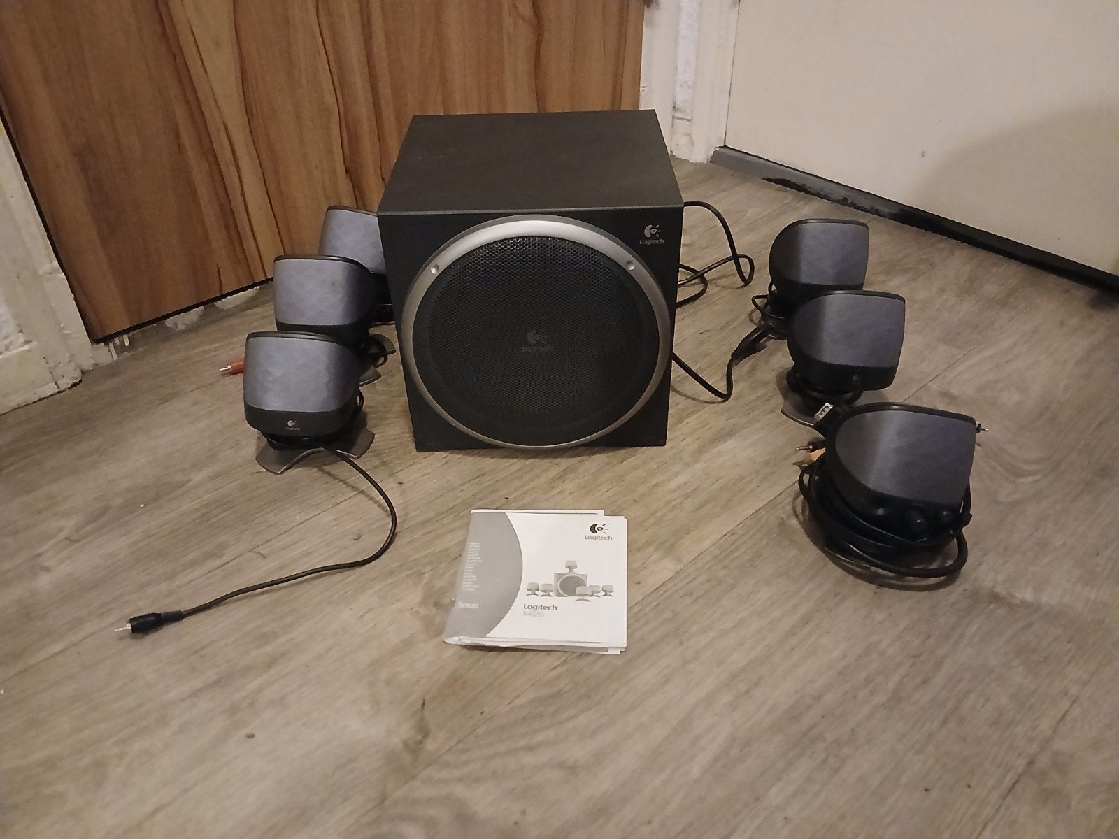 complete Logitech set in doos., Ophalen, Zo goed als nieuw, Logitech x620