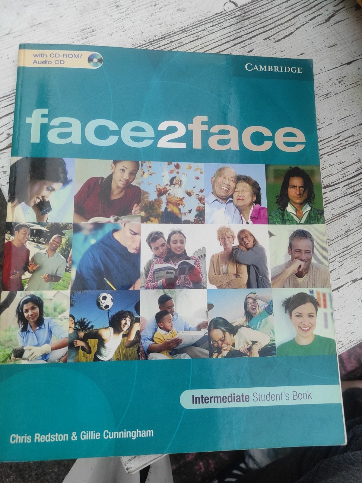 Face2face Intermediate Student's Book met CD-ROM/Audio CD, Ophalen of Verzenden, Gelezen, Overige niveaus, Chris Redston & Gillie Cunningham