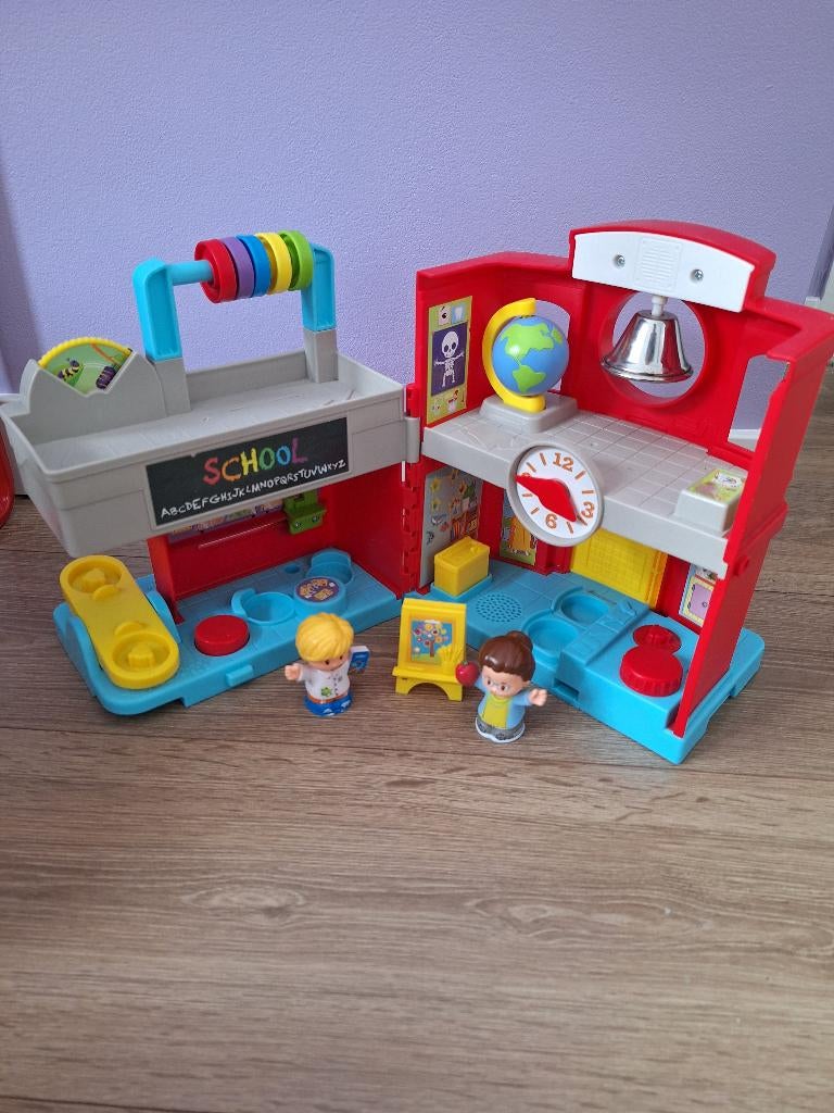 Fisher Price School, Kinderen en Baby's, Speelgoed | Fisher-Price, Ophalen, Zo goed als nieuw, Speelset, Met geluid