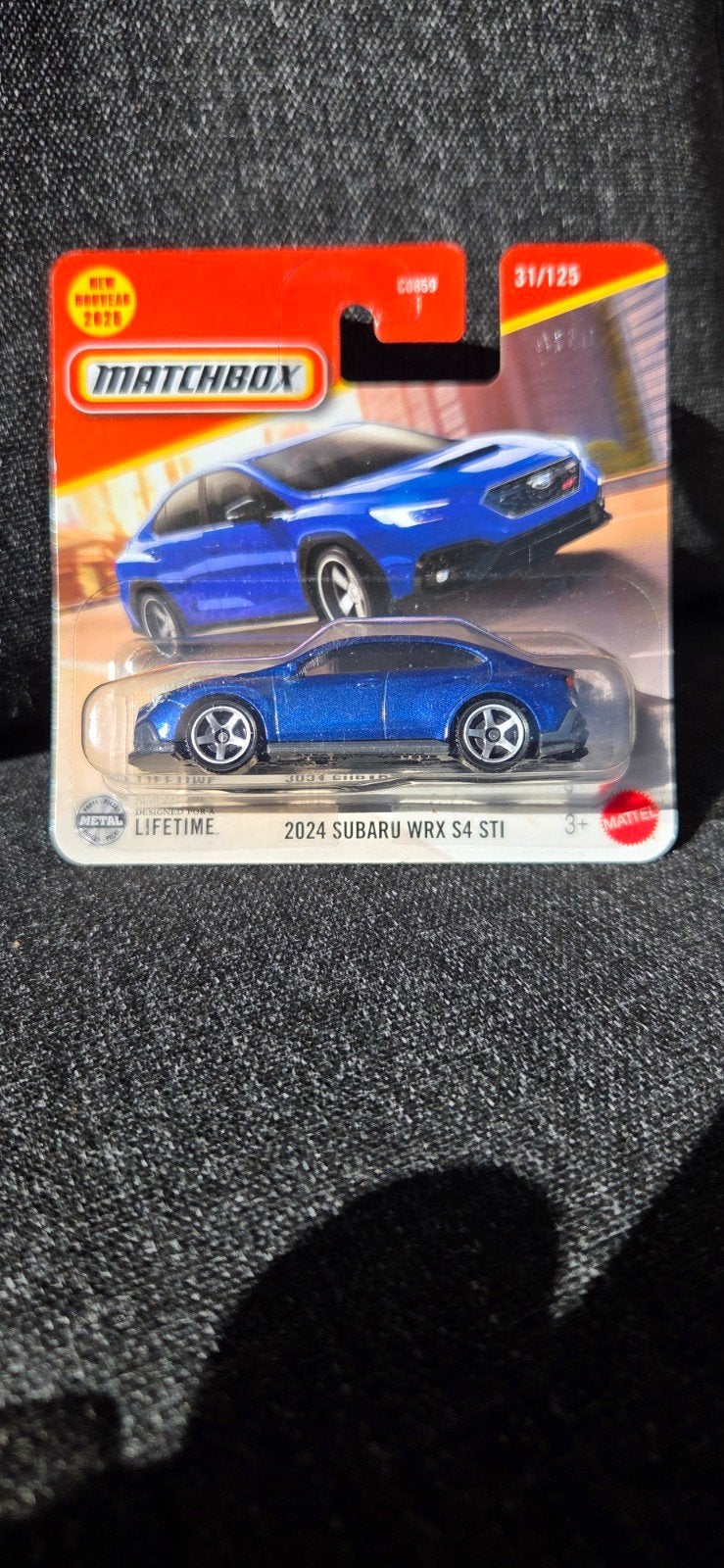 Matchbox 2024 Subaru WRX S4 STI - Nieuw in verpakking, Verzenden, Nieuw, Auto