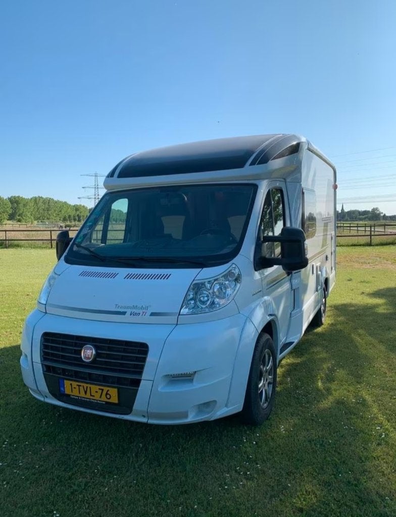 Camper Knaus Van TI 550 White, Caravans en Kamperen, Campers, Koelkast, Ringverwarming, Fiat, Particulier