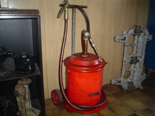 doorsmeer pomp, Antiek en Kunst, Antiek | Gereedschap en Instrumenten, Ophalen