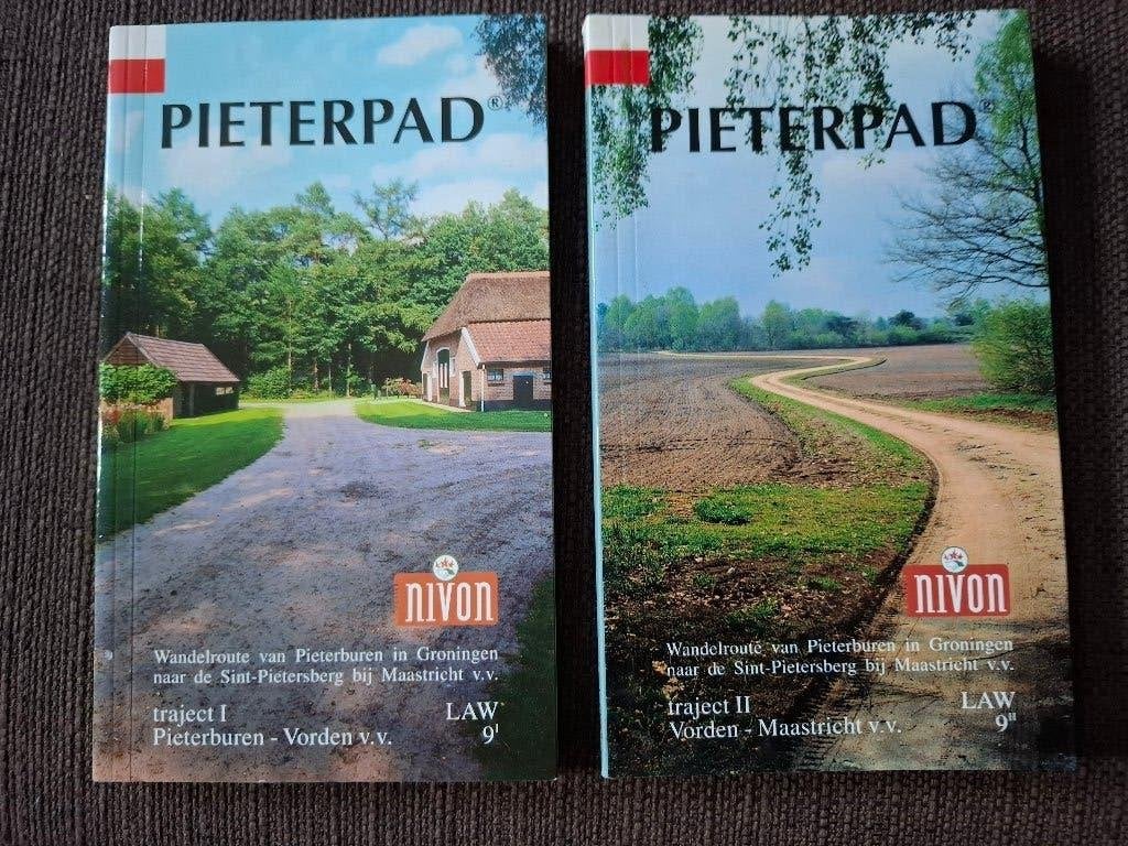 Pieterpad Wandelroute Deel I en II - Nivon (compleet), Boeken, Reisgidsen, Fiets- of Wandelgids, Ophalen of Verzenden, Nivon, Benelux