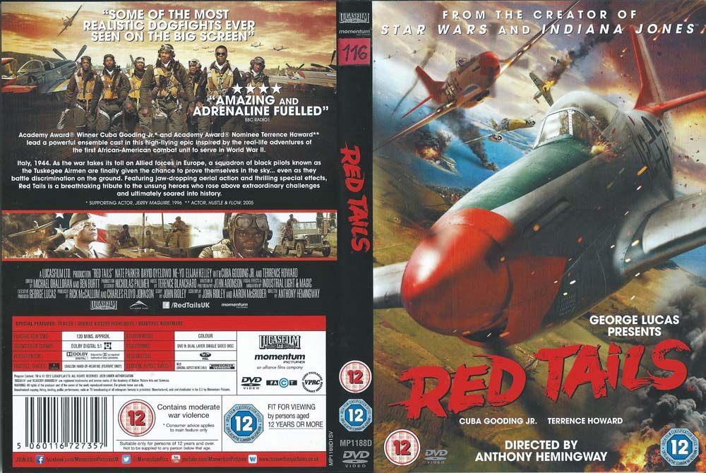 Red Tails 2012 DVD met Cuba Gooding jr., Terrence Howard, Vanaf 12 jaar, Ophalen of Verzenden, Zo goed als nieuw, Actie en Avontuur