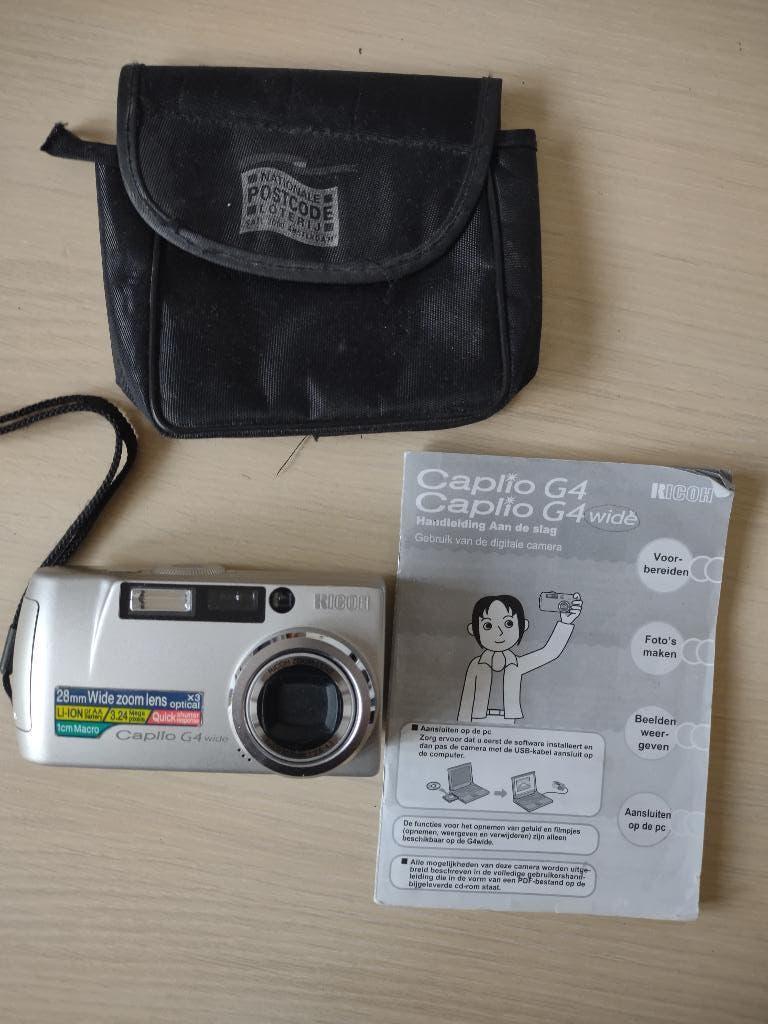Digitaal fototoestel Ricoh Caplio G4 wide, Gebruikt, Ophalen of Verzenden, 3 Megapixel, Overige Merken