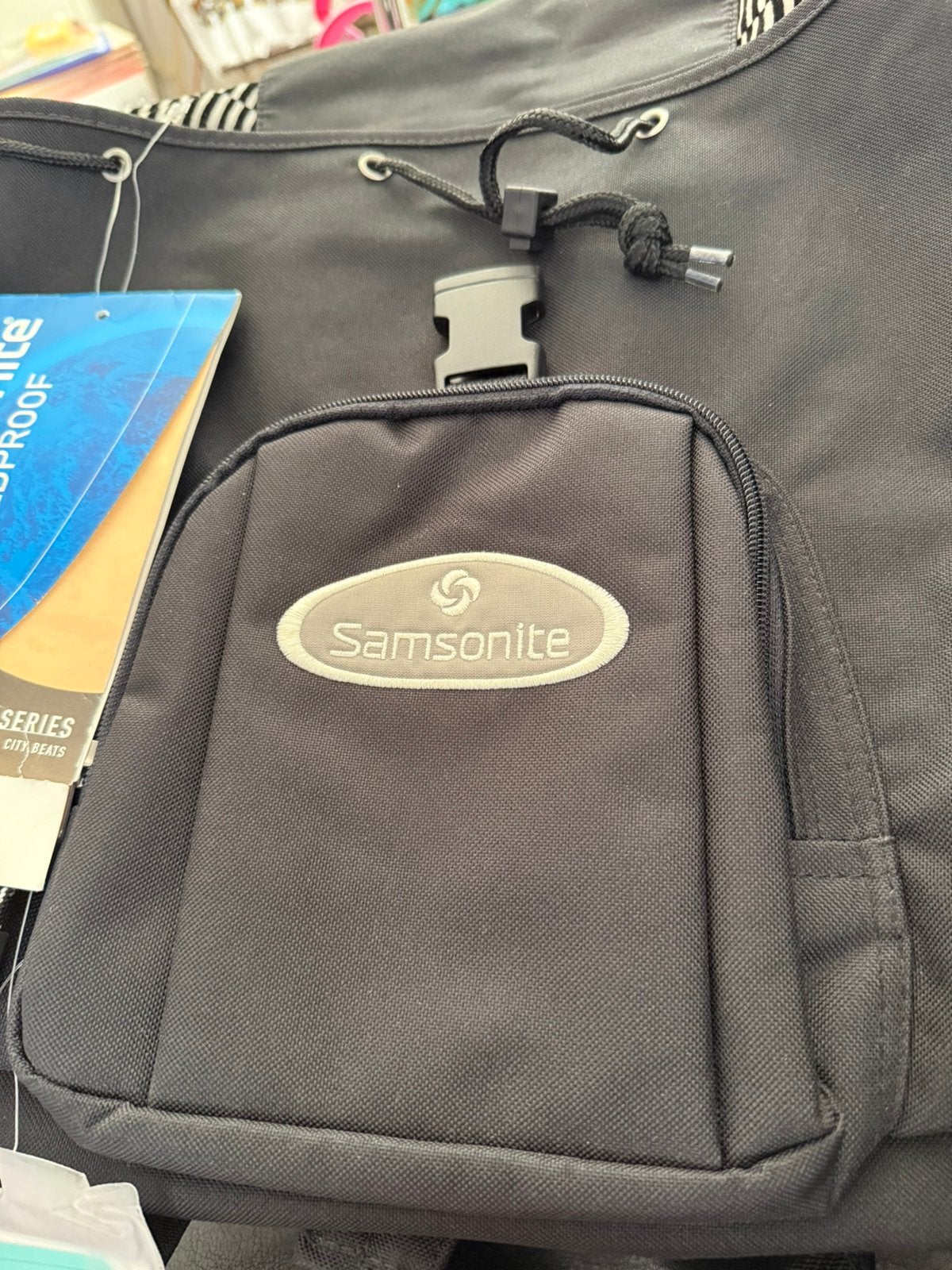 Zwarte Nieuwe Samsonite series 225, 25 tot 40 cm, Nieuw, 30 tot 45 cm, Ophalen