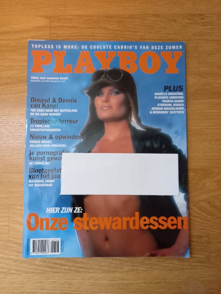 Playboy Nederland – juli 2003 – Stewardessen shoot, Ophalen of Verzenden, Gelezen, Overige typen