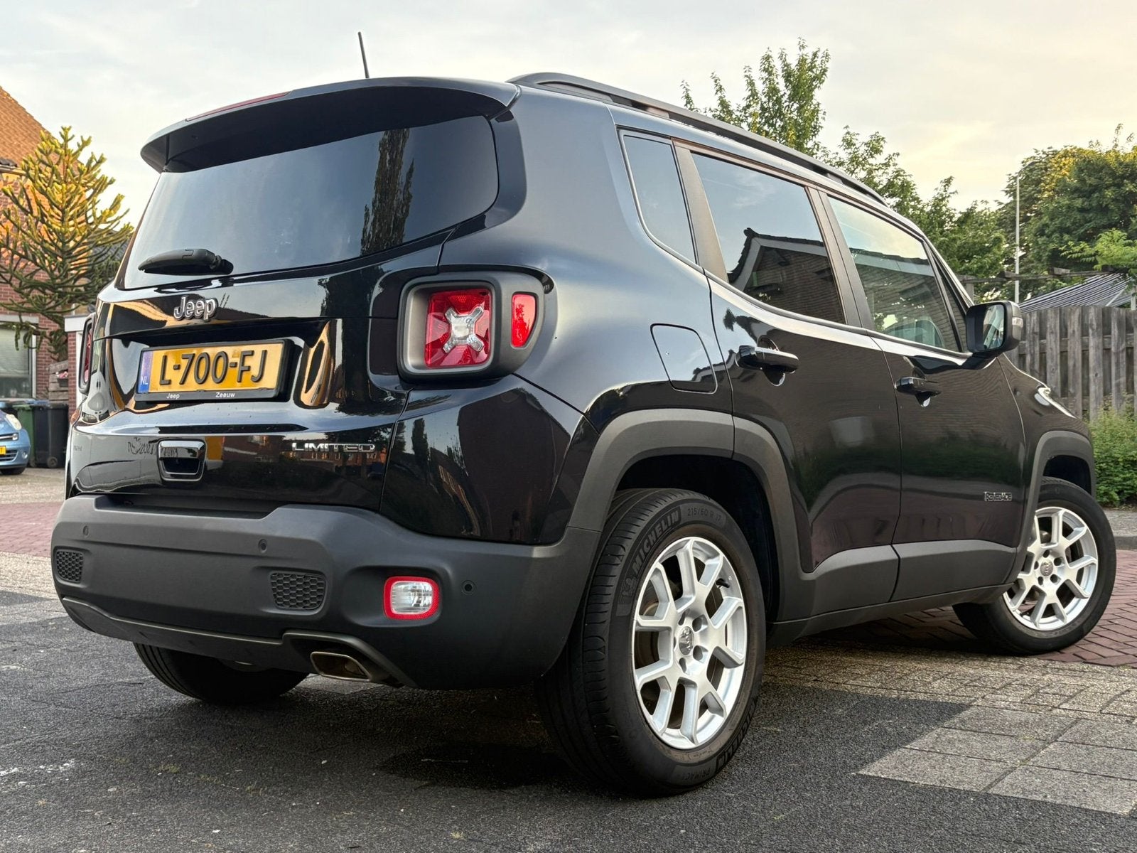 Jeep Renegade Limited 1.0 Turbo 120PK, Auto's, Voorwielaandrijving, 15 km/l, 1250 kg, Zwart
